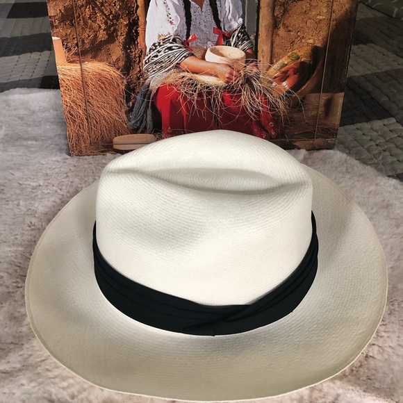 Homero Ortega オメロオルテガ パナマハット　Size59cm Homero Ortega HomeroOrtega パナマハット パナマ帽 メンズ 帽子